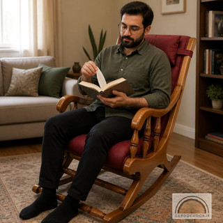 صندلی راک(مادربزرگ،راکینگچیر) مدل دلفینی